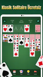 Solitaire Kart Oyunları Klasik screenshot