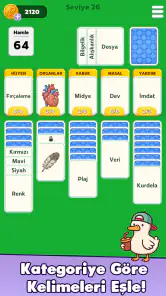 Solitaire Kelime Eşleme Oyunu screenshot
