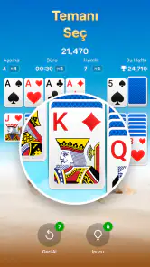 Solitaire - Tek Taş Kart Oyunu screenshot