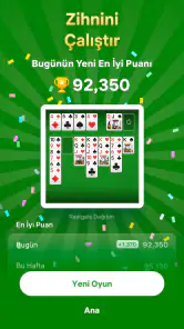 Solitaire - Tek Taş Kart Oyunu screenshot