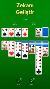 Solitaire - Tek Taş Kart Oyunu screenshot
