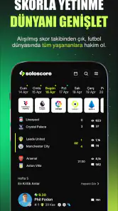 Soloscore: Sosyal & Canlı Skor screenshot
