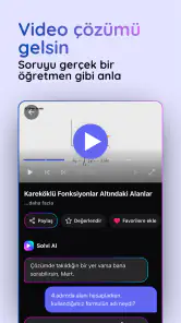 Solvi: AI Video Çözüm screenshot