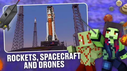 Space Rocket Mod for Minecraft 3