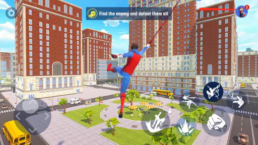 Spider Fighting: Hero Game 2