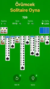 Spider Solitaire screenshot