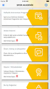 Spor Akademik Sporcu screenshot