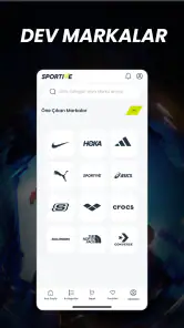 Sportive–Spor Ayakkabı & Giyim screenshot