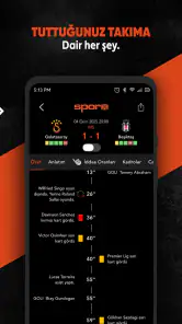 Sporx - Spor Haber, Canlı Skor screenshot