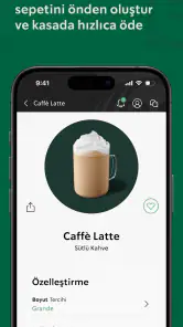 Starbucks Türkiye screenshot