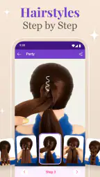 Step by Step Hairstyle App 3