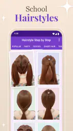 Step by Step Hairstyle App 7