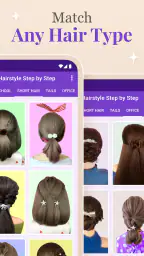 Step by Step Hairstyle App 8