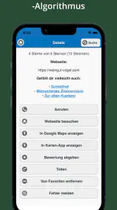 Straußenführer Südbaden screenshot