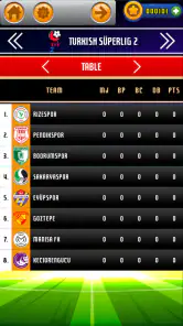 Süper Lig Türkiye Futbol Oyunu screenshot