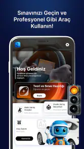 Sürücü Teori Testi－Radar HUD screenshot