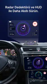 Sürücü Teori Testi－Radar HUD screenshot