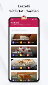 Sütlü Tatlı Tarifleri screenshot