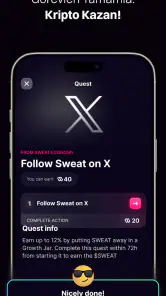 Sweat Wallet:Sizi ödüllendirir screenshot