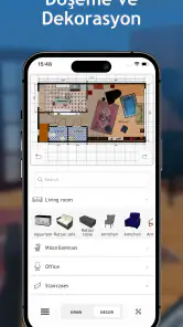 Sweet Home 3D: Evinizi Tasarla screenshot