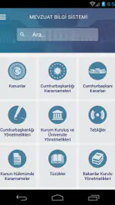 T.C. Mevzuat Bilgi Sistemi screenshot