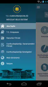 T.C. Mevzuat Bilgi Sistemi screenshot