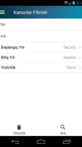 T.C. Mevzuat Bilgi Sistemi screenshot