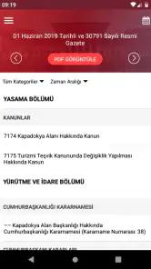 T.C. Resmi Gazete screenshot