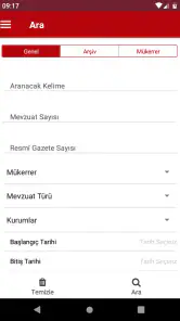 T.C. Resmi Gazete screenshot