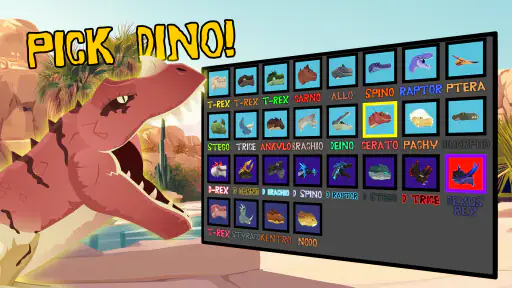 T-Rex Crush: Dominator War 3