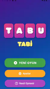 Tabu İnternetsiz Kelime Oyunu screenshot