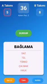 Tabu İnternetsiz Kelime Oyunu screenshot