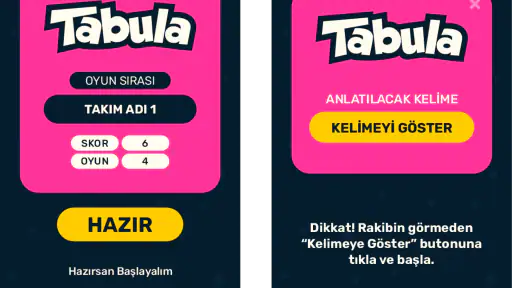 Tabula -Tabu Kelime Oyunu 2025 6