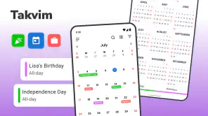 Takvim 2026: Basit Takvim screenshot