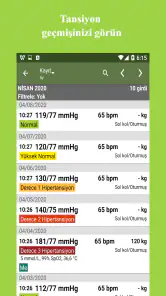 Tansiyon Takipçisi screenshot
