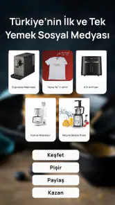 tarifist: yemek sosyal medyası screenshot
