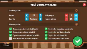 Tavla Online screenshot
