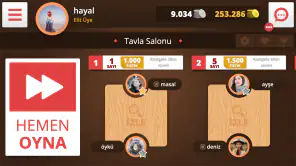 Tavla Online screenshot