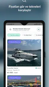 Teknevia - Tekne&Yat Kiralama screenshot