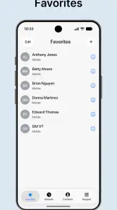Telefon screenshot