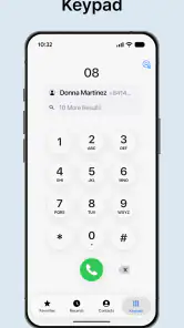 Telefon screenshot