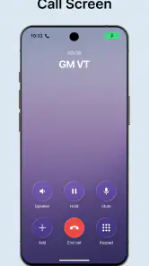 Telefon screenshot