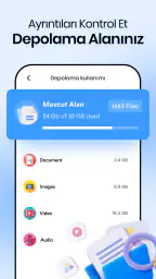 Telefon Temizleyici: Depolama 1