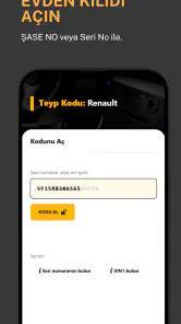 Teyp Kodu: Renault screenshot