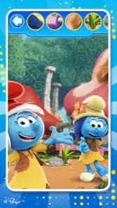 The Smurfs - Educational Games screenshot