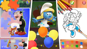 The Smurfs - Educational Games screenshot