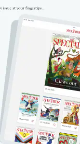 The Spectator Magazine screenshot