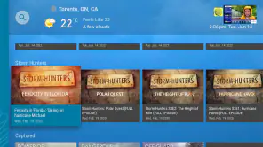The Weather Network TV App screenshot