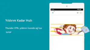 Thunder VPN - Daha Güvenli VPN screenshot