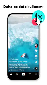 TikTok Lite - Veri Tasarrufu screenshot